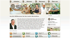 Desktop Screenshot of lewitzwerkstaetten.de